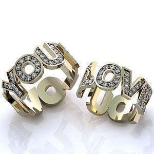 Обручальные кольца из Желтое золото от Ювелирный салон Jewelry & Diamonds 1
