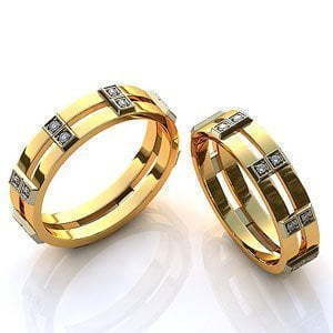 Обручальные кольца из Желтое золото от Ювелирный салон Jewelry & Diamonds 1
