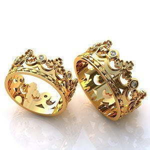 Обручальные кольца из Желтое золото от Ювелирный салон Jewelry & Diamonds 1