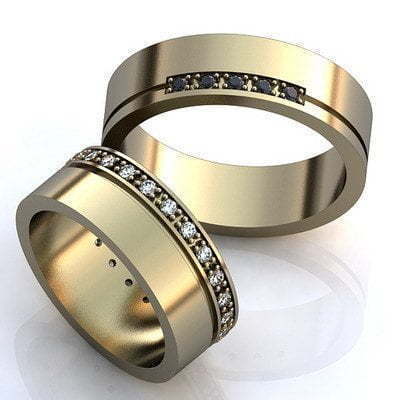 Обручальные кольца из Желтое золото от Ювелирный салон Jewelry & Diamonds 1