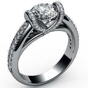 Помолвочное кольцо из Белое золото от Ювелирный салон Jewelry & Diamonds 1