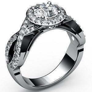 Помолвочное кольцо из Белое золото от Ювелирный салон Jewelry & Diamonds 1