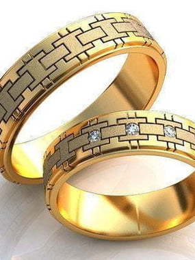 Обручальные кольца из Желтое золото от Ювелирный салон Jewelry & Diamonds 1