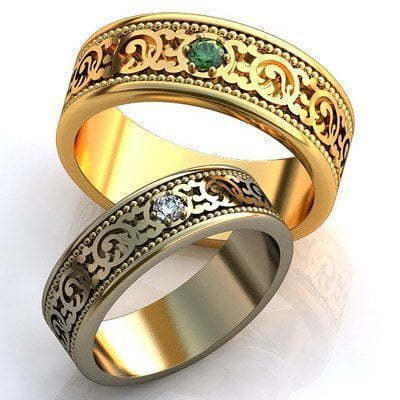 Обручальные кольца из Желтое золото от Ювелирный салон Jewelry & Diamonds 1